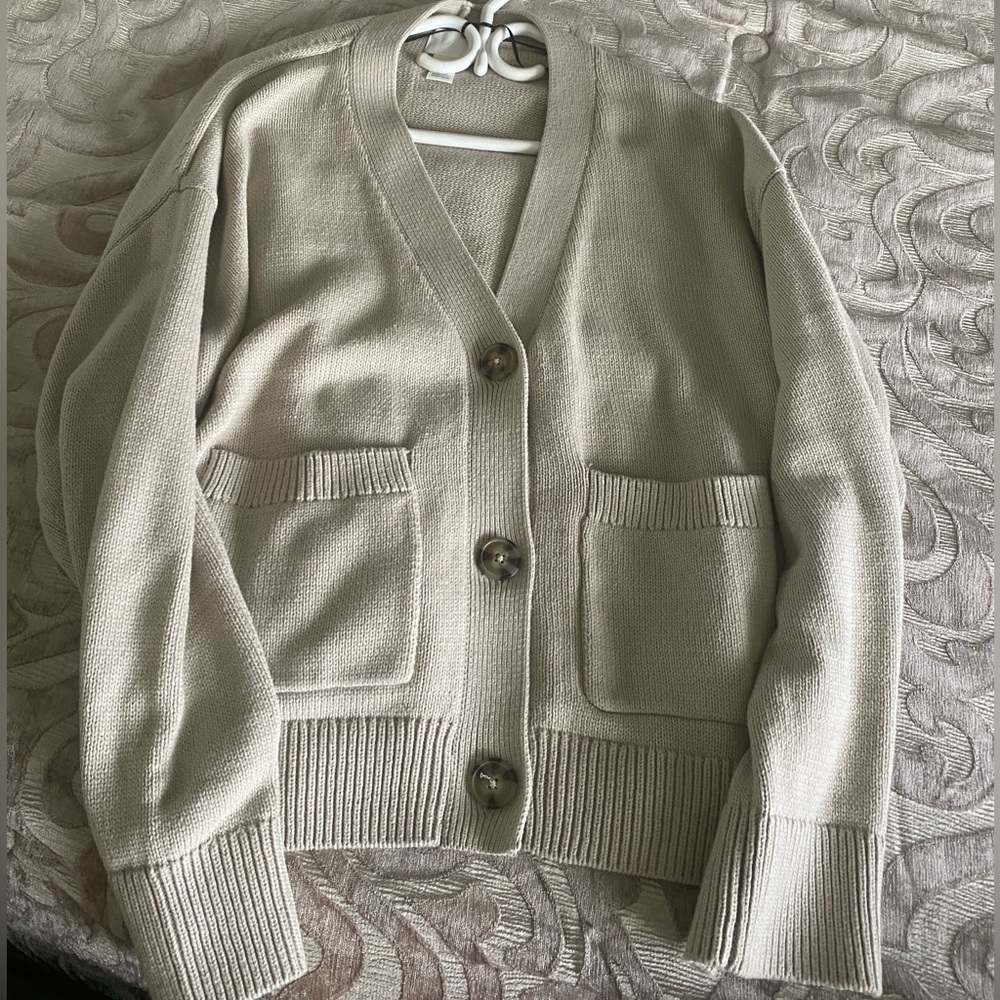 Beige Cardigan